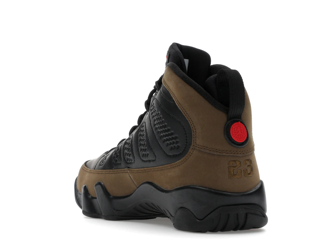 Jordan 9 Retro Olive (2024) (GS) - vue secondaire B