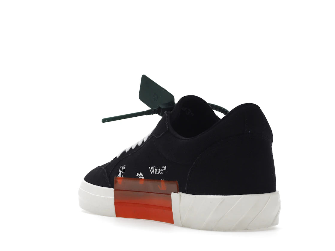 OFF-WHITE Vulc Low Black White White - vue secondaire B