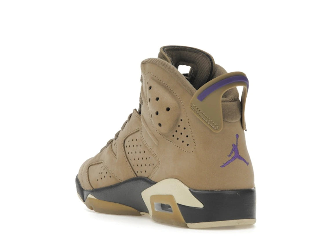 Jordan 6 Retro Gore-Tex Brown Kelp (Women's) - vue secondaire B