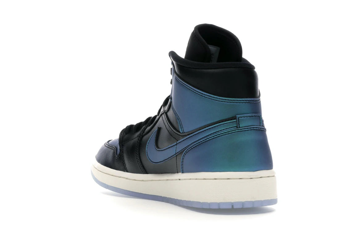 Jordan 1 Mid Iridescent Black (Women's) - vue secondaire B