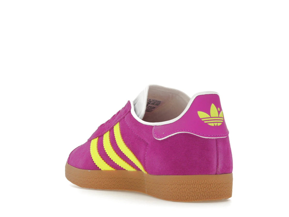 adidas Gazelle Purple Burst Solar Yellow (Damen) - vue secondaire B