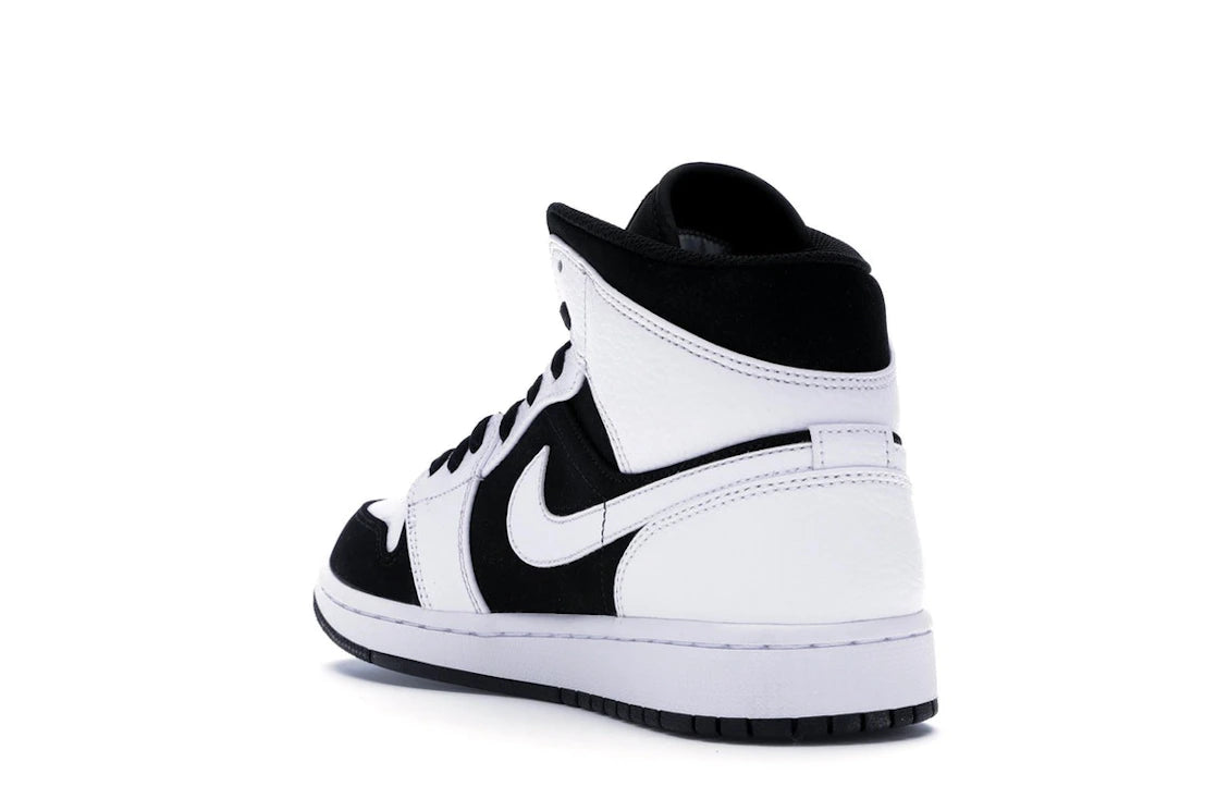 Jordan 1 Mid White Black - vue secondaire B