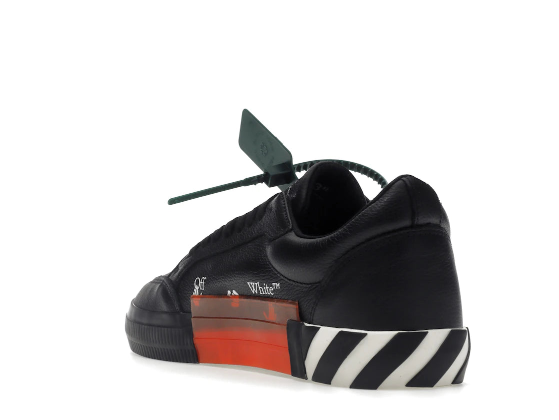 OFF-WHITE Vulc Low Leather Black White SS22 - vue secondaire B