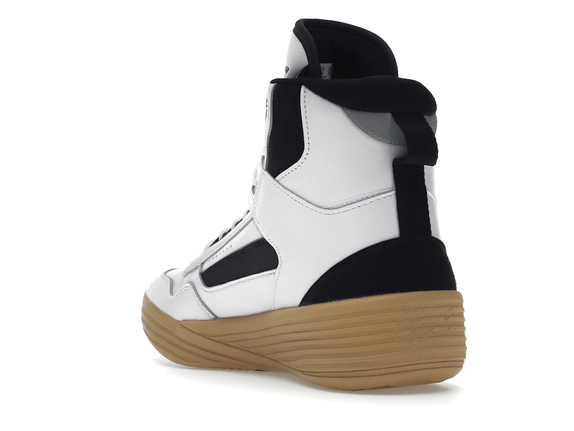 Puma Clyde All-Pro Kuzma Mid Rhude Weiß Schwarz - vue secondaire B