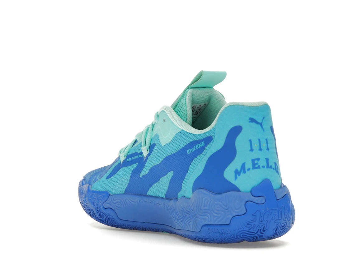 Puma LaMelo Ball MB.03 Lo Team Hyperlink Blue - vue secondaire B