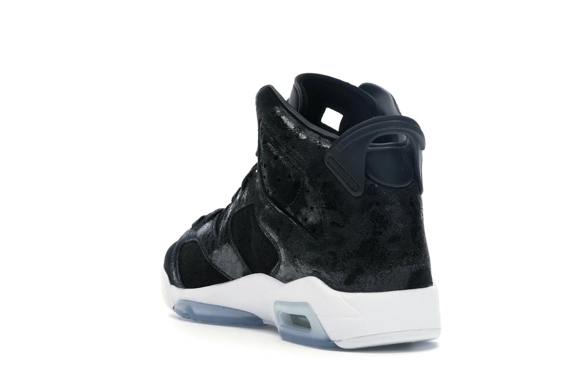 Jordan 6 Retro Heiress Black Suede (GS) - vue secondaire B