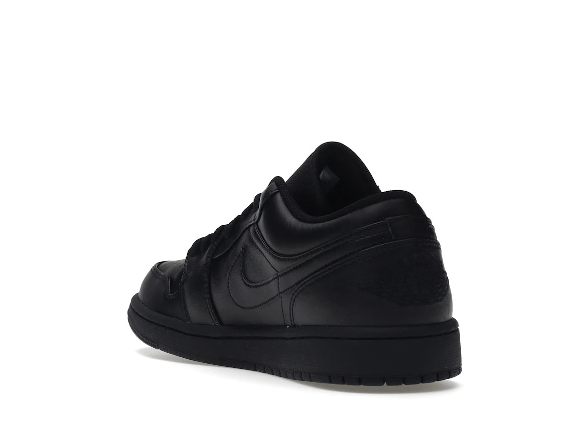 Jordan 1 Low Triple Black - vue secondaire B