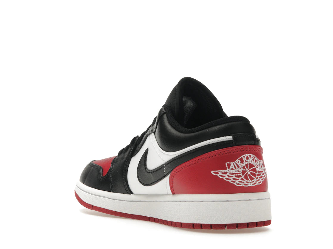 Jordan 1 Low Bred Toe 2.0 - vue secondaire B