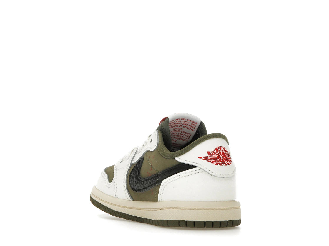 Jordan 1 Retro Low OG SP Travis Scott Medium Olive (TD) - vue secondaire B