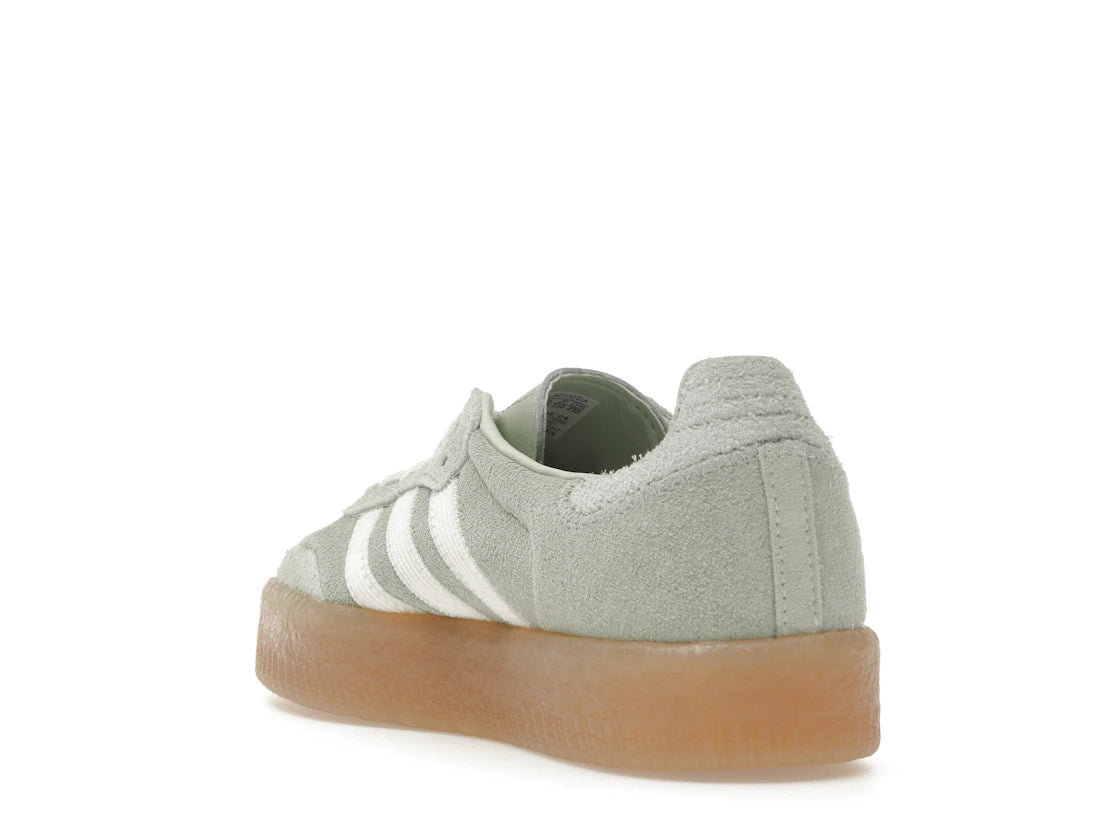 adidas Sambae Leinengrün Gummi (Damen) - vue secondaire B