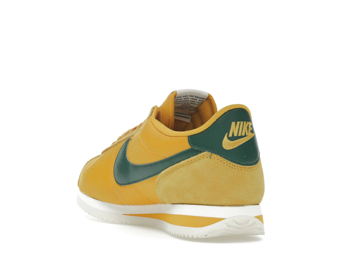 Nike Cortez Textile Yellow Ochre Gorge Green (Women's) - vue secondaire B