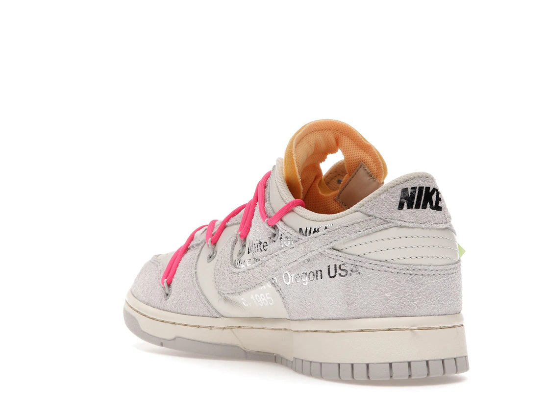 Nike Dunk Low Off-White Lot 17 - vue secondaire B