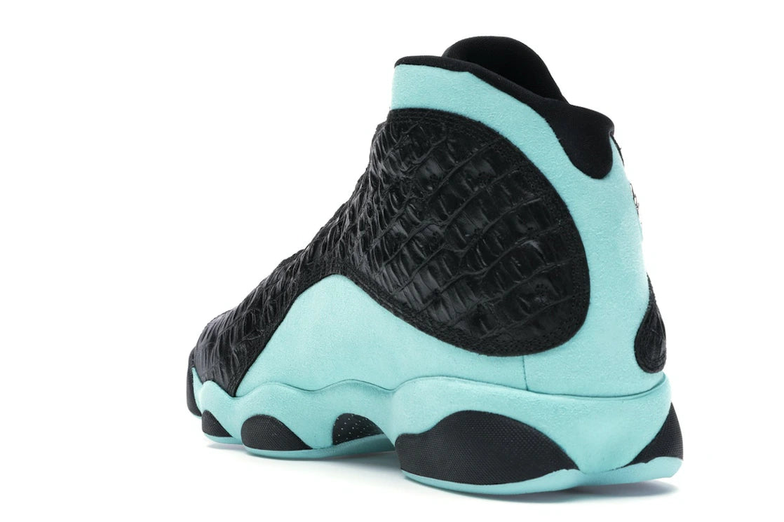 Jordan 13 Retro Schwarz/Inselgrün - vue secondaire B
