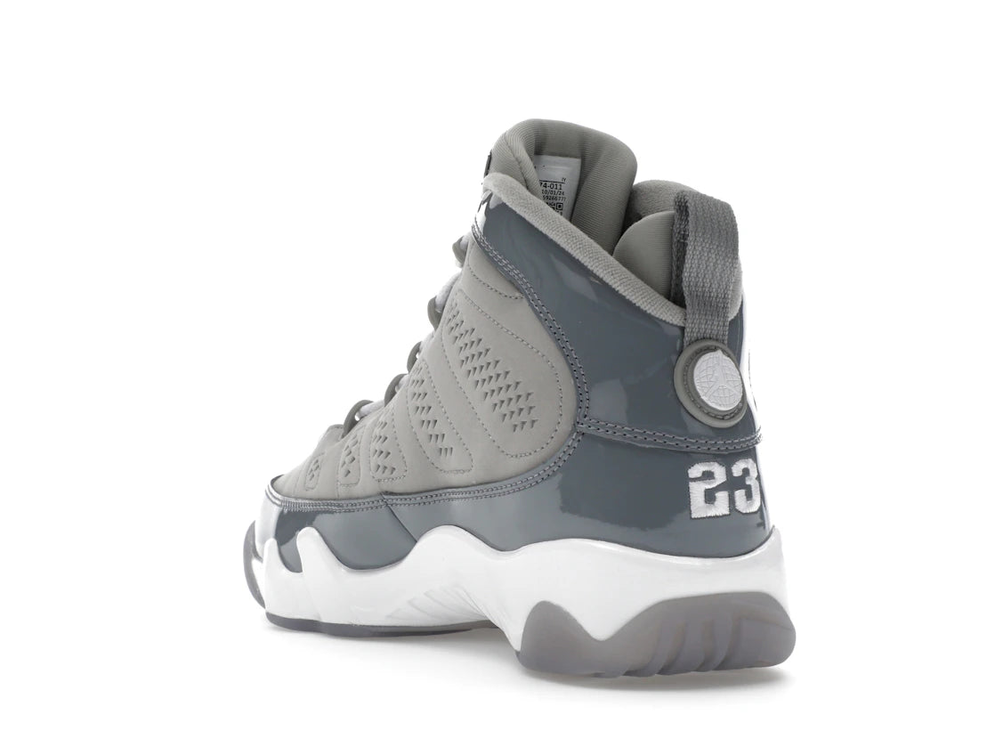 Jordan 9 Retro Cool Grey (2025) (GS) - vue secondaire B