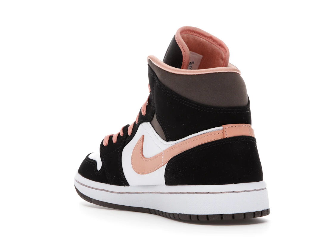 Jordan 1 Mid Peach Mocha (Women's) - vue secondaire B
