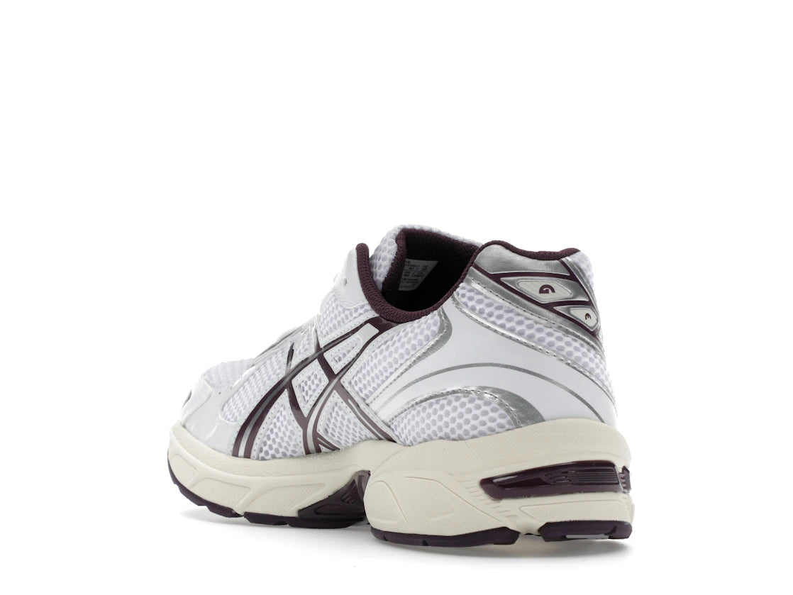 ASICS Gel-1130 Weiß-Dunkelpflaume (Damen) - vue secondaire B