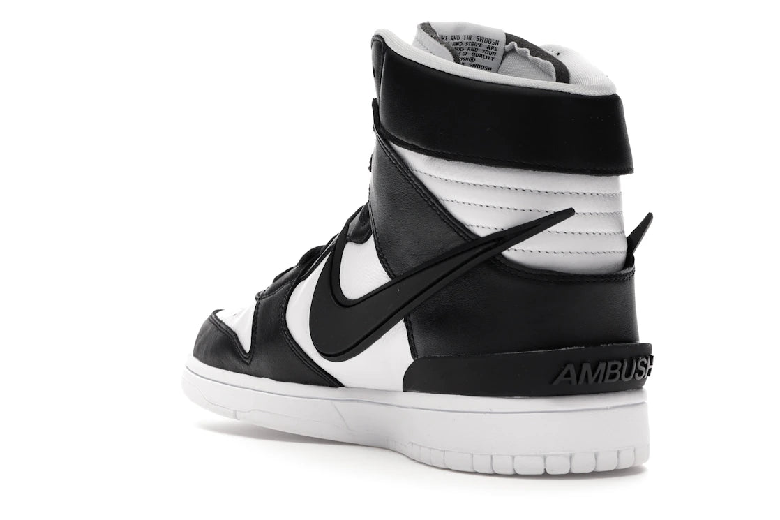 Nike Dunk High AMBUSH Black White - vue secondaire B