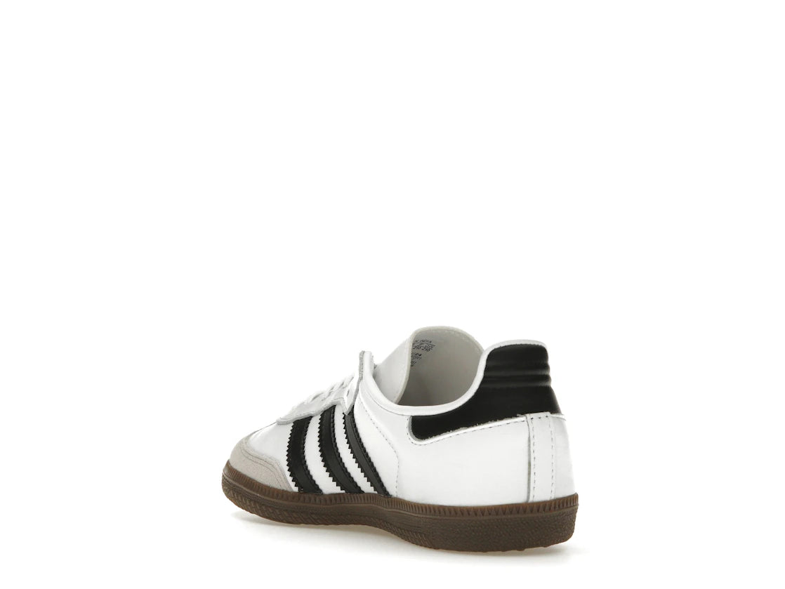 adidas Samba OG Cloud White Core Black Gum (PS) - vue secondaire B