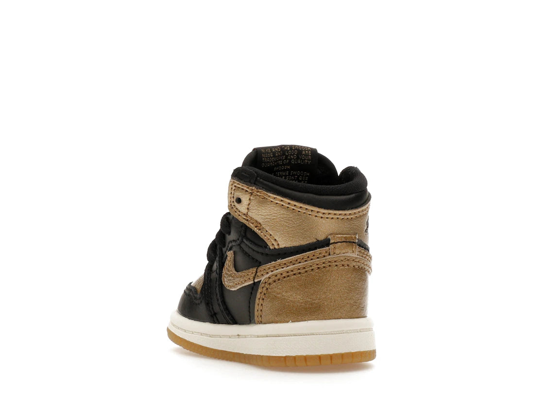 Jordan 1 Retro High OG Black Metallic Gold (TD) - vue secondaire B