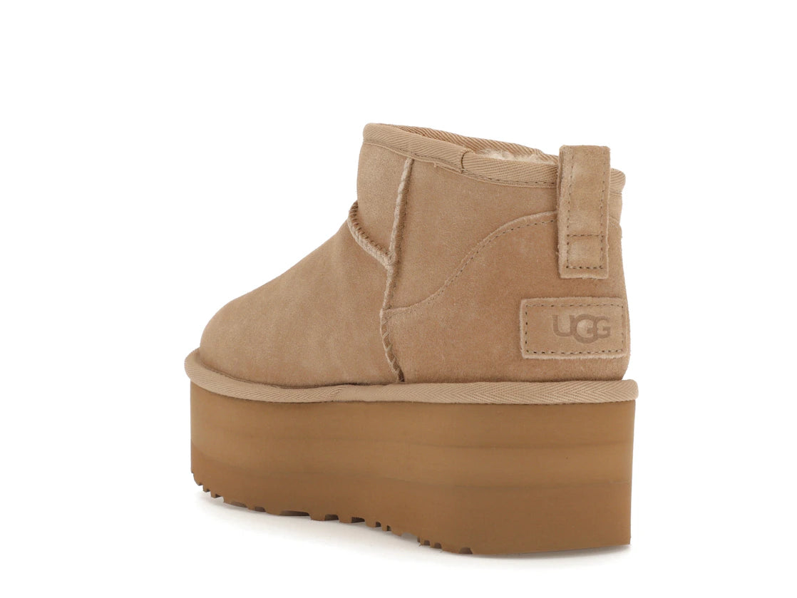 UGG Classic Ultra Mini Platform Boot Sand (Women's) - vue secondaire B