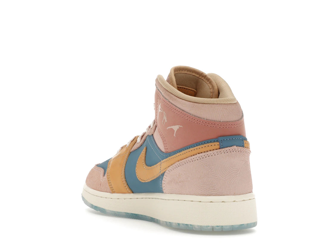 Jordan 1 Mid SE Zen (GS) - vue secondaire B