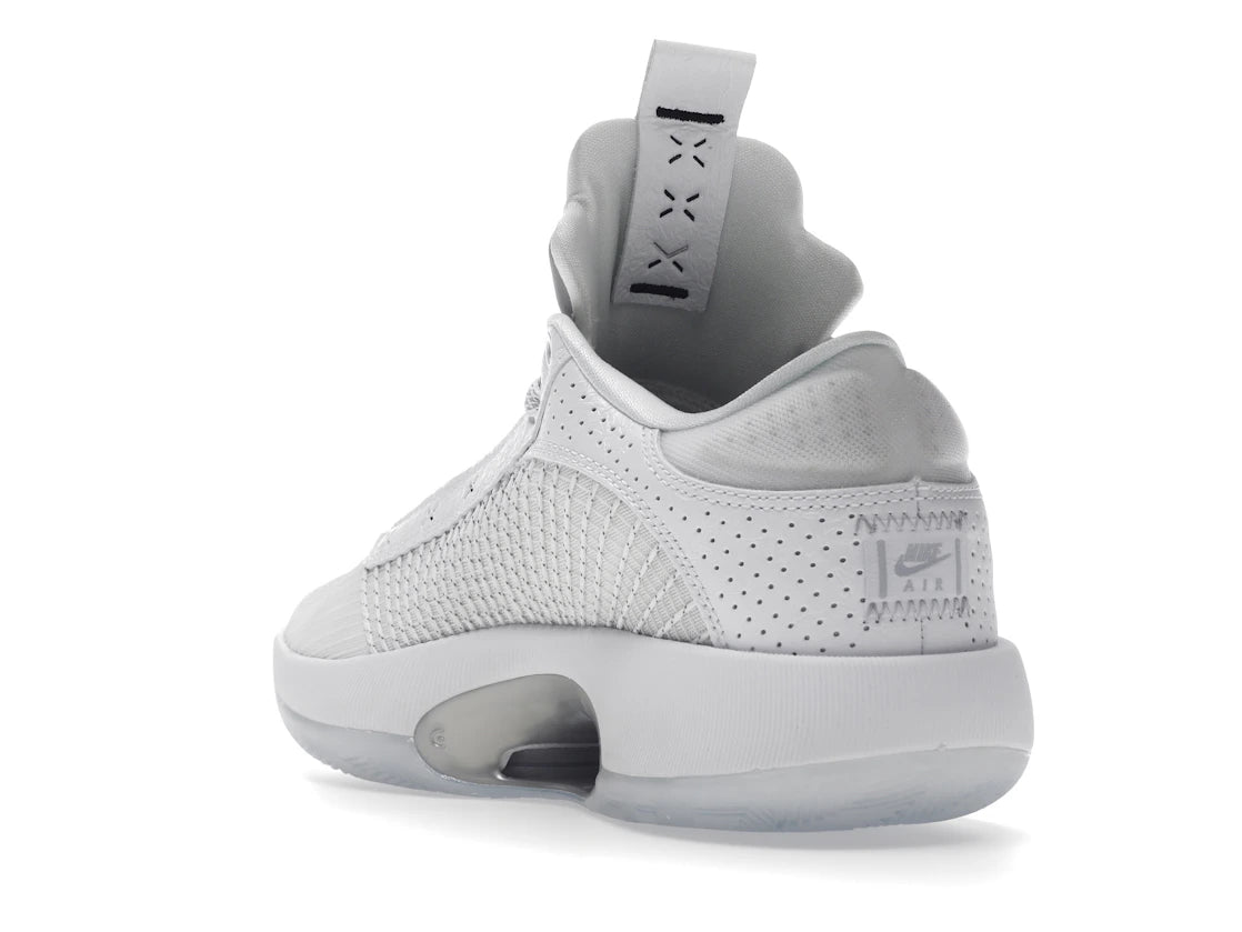 Jordan XXXV Low Metallic Silver (Clear Sole) - vue secondaire B