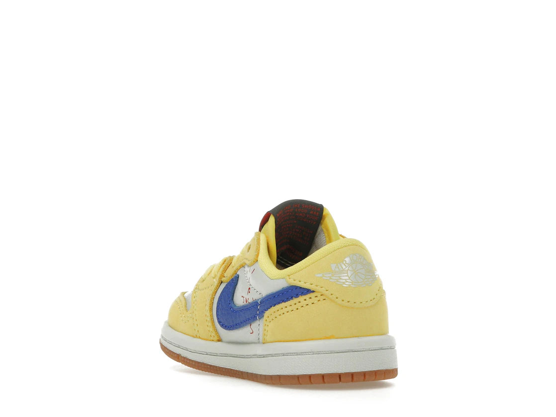 Jordan 1 Retro Low OG SP Travis Scott Canary (TD) - vue secondaire B