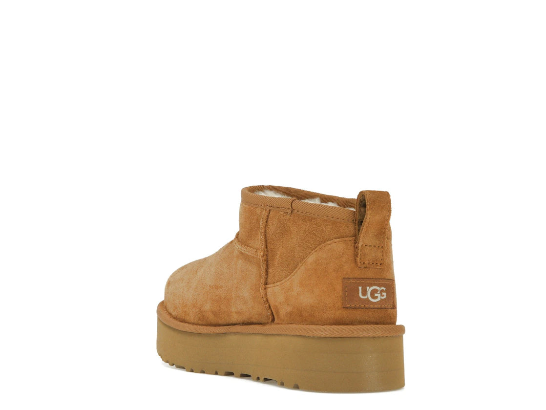 UGG Classic Ultra Mini Platform Boot Chestnut (Kids) - vue secondaire B