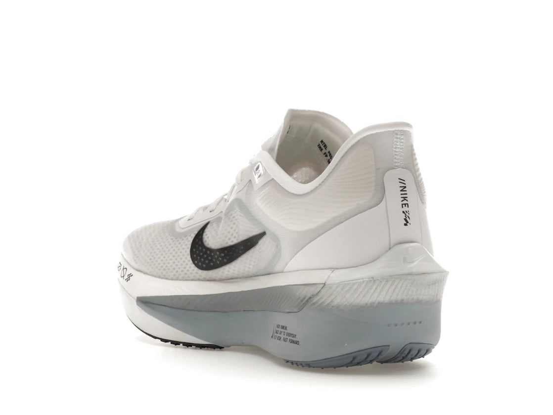Nike Zoom Fly 6 White Pure Platinum Obsidian Mist Gridiron - vue secondaire B