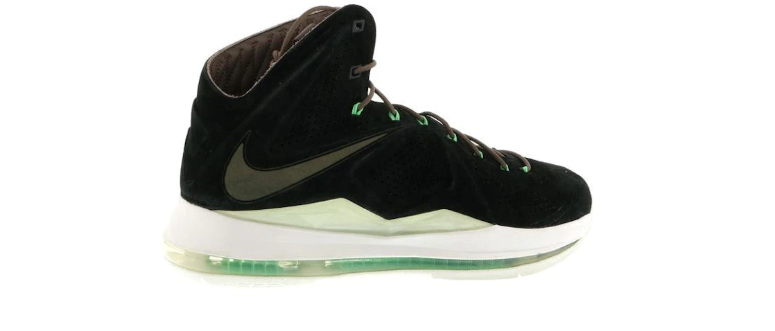 Nike LeBron X EXT Black Suede - vue secondaire B