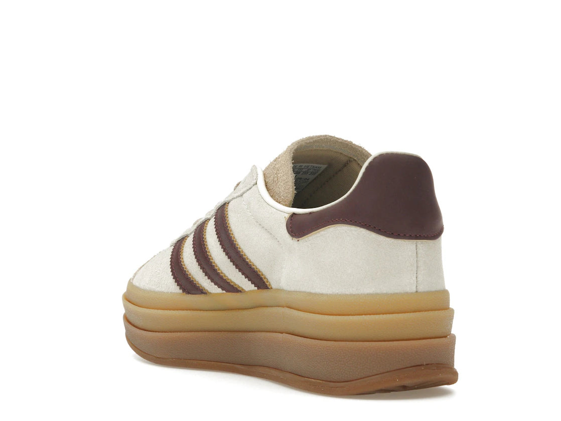 adidas Gazelle Bold Cream White Maroon (Women's) - vue secondaire B