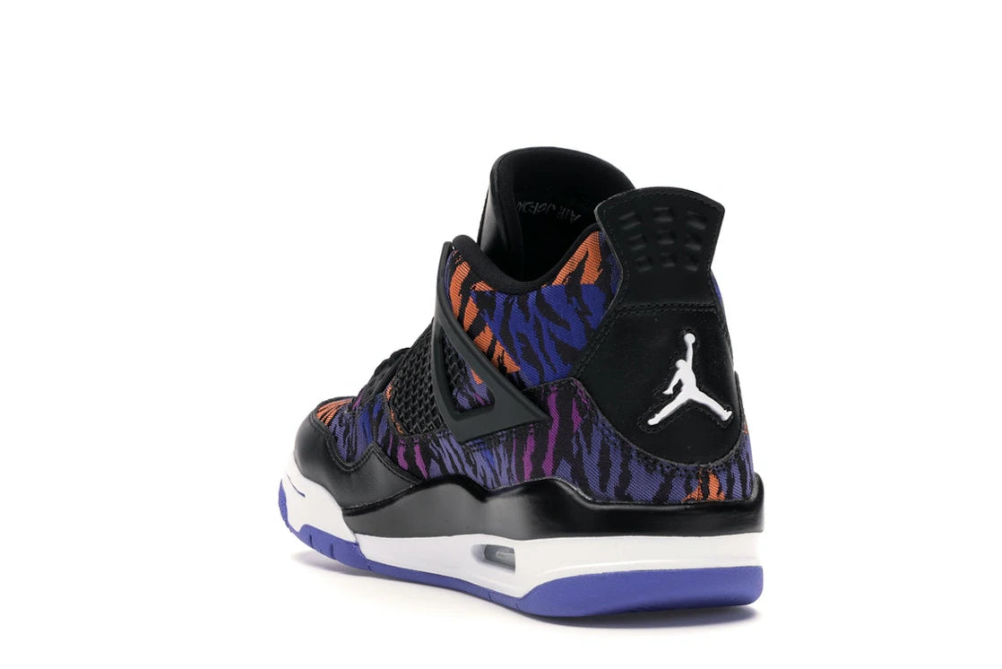Jordan 4 Retro Black Rush Violet (GS) - vue secondaire B