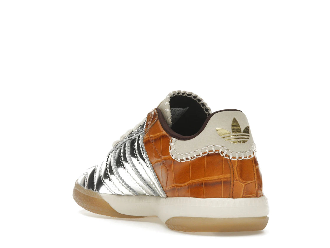 adidas Samba Millennium Wales Bonner Silver Metallic Yellow Croc - vue secondaire B