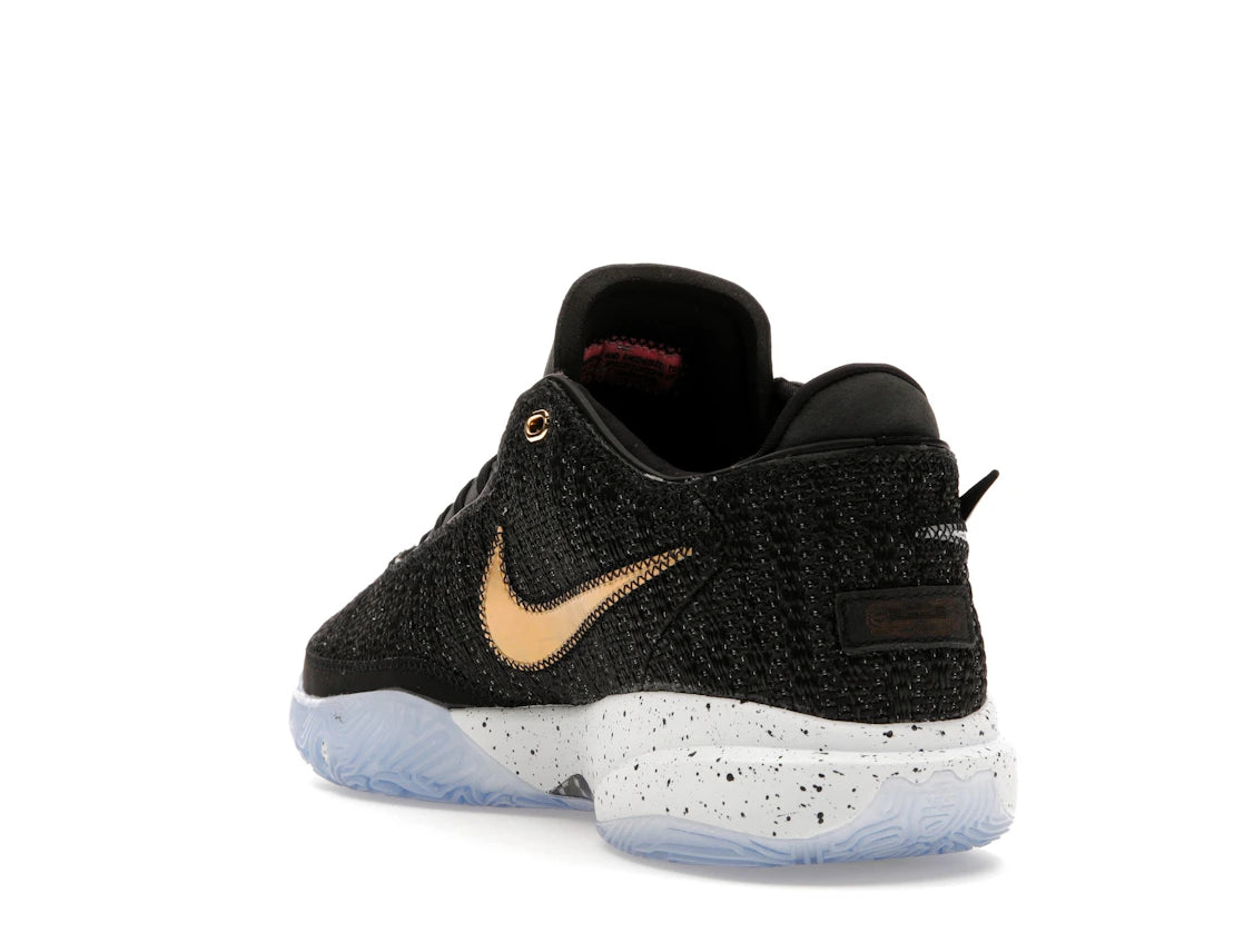 Nike LeBron 20 Black Metallic Gold - vue secondaire B