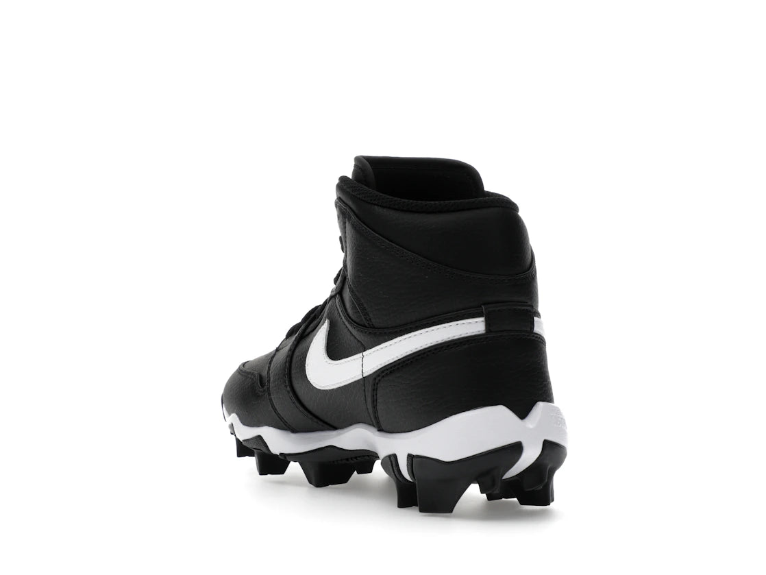 Jordan 1 Mid Cleat Black White (GS) - vue secondaire B