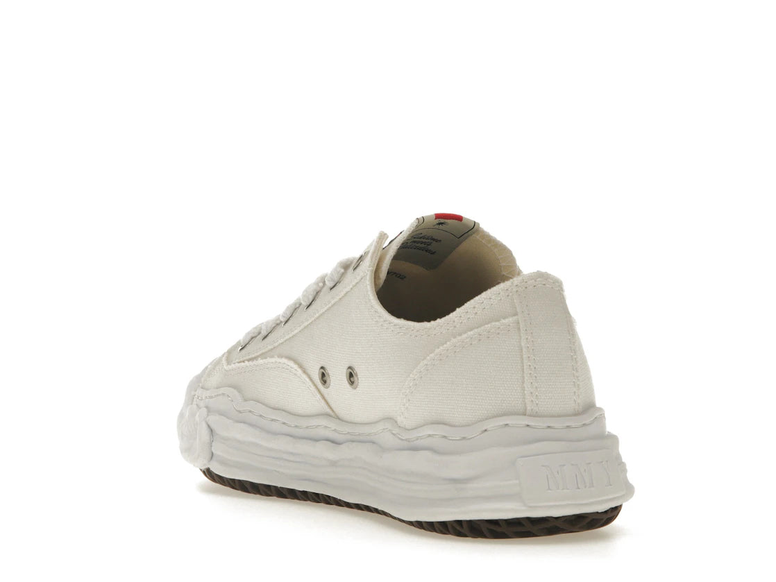 Maison Mihara Yasuhiro Hank OG Sole Canvas Low Weiß - vue secondaire B
