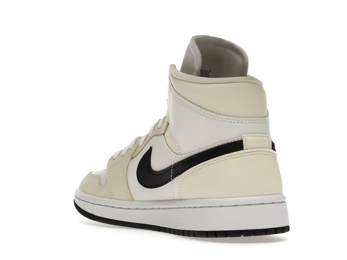 Jordan 1 Mid Coconut Milk (Women's) - vue secondaire B
