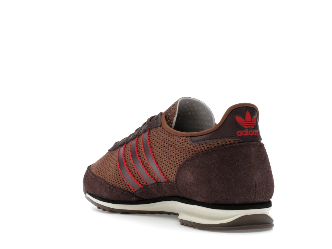 adidas SL 72 OG Shadow Brown Collegiate Red (Women's) - vue secondaire B