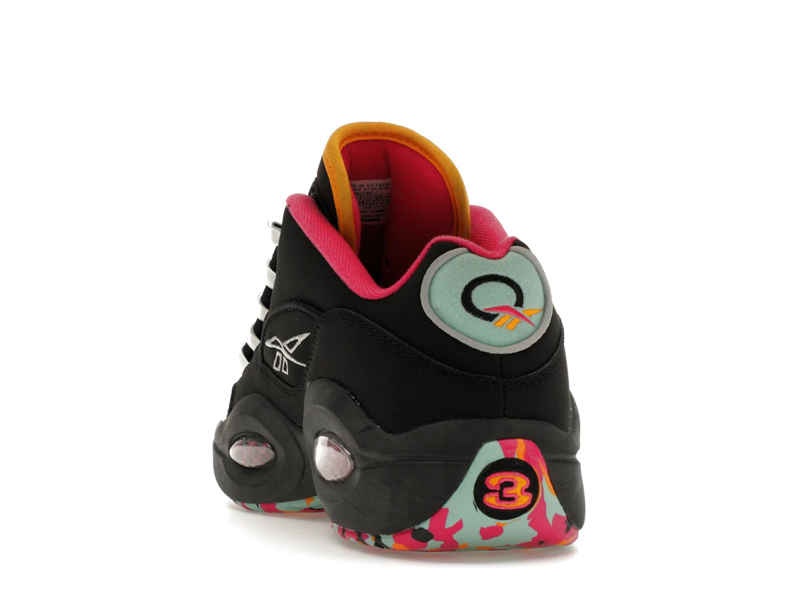 Reebok Question Low Alive with Color