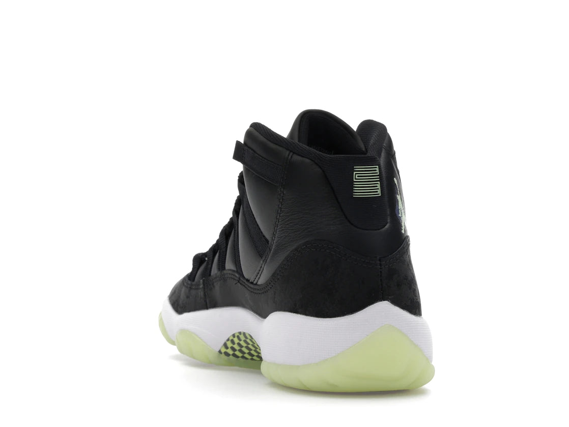 Jordan 11 Retro Black Barely Volt (GS)