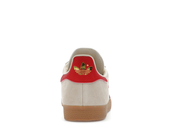 adidas Gazelle White Spark Scarlet (Women's)