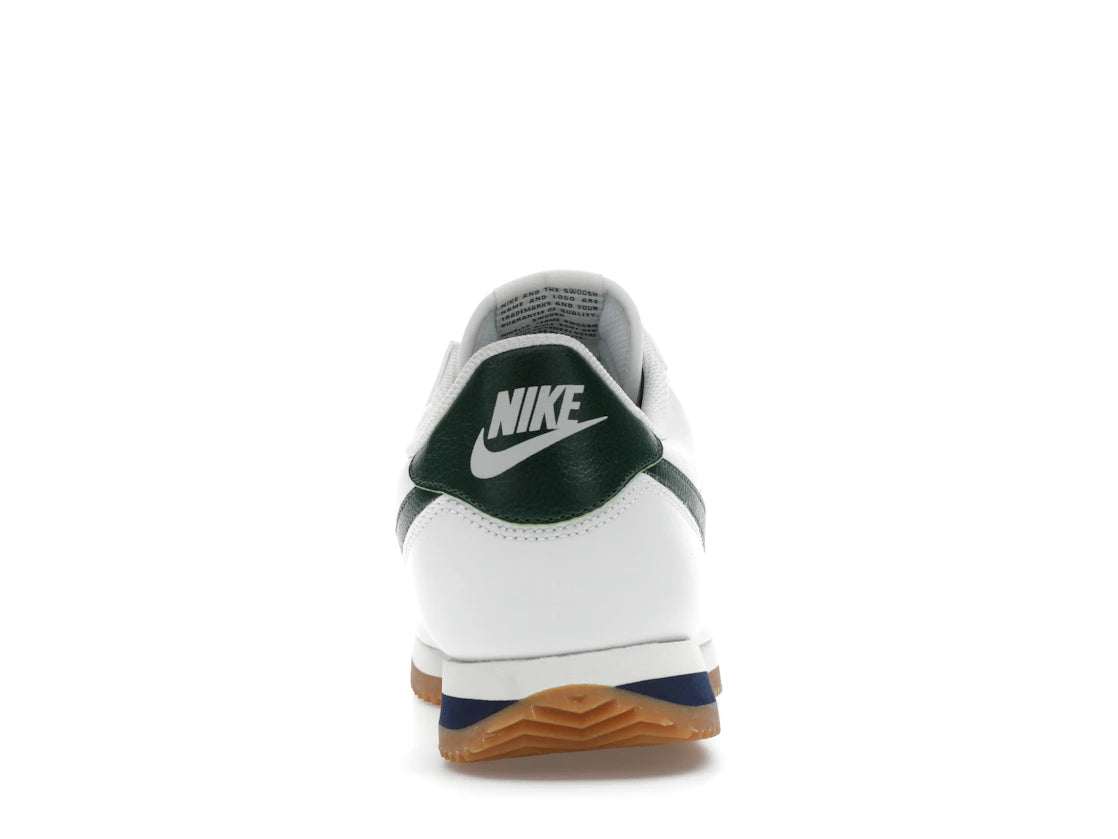 Nike Cortez Leather Summit White Fir Midnight Navy