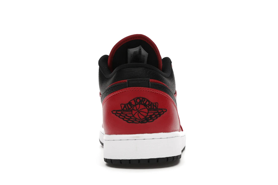 Jordan 1 Low Reverse Bred Pebbled Swoosh