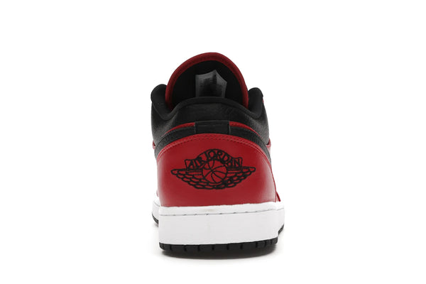 Jordan 1 Low Reverse Bred Pebbled Swoosh