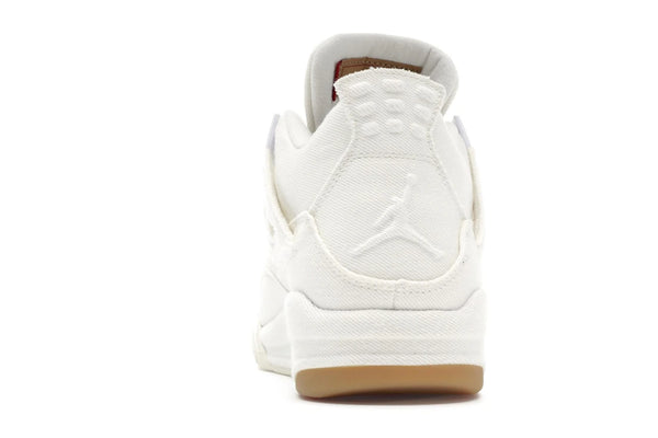 Jordan 4 Retro Levi's Weiß (Levi's Tag)