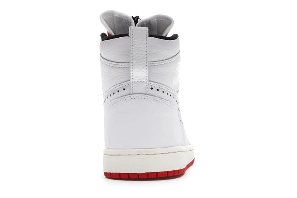 Jordan 1 Retro High Zip White University Red