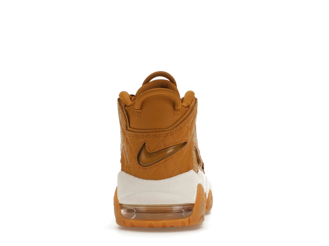 Nike Air More Uptempo Quilted Wheat Gum Light Brown (Women's)