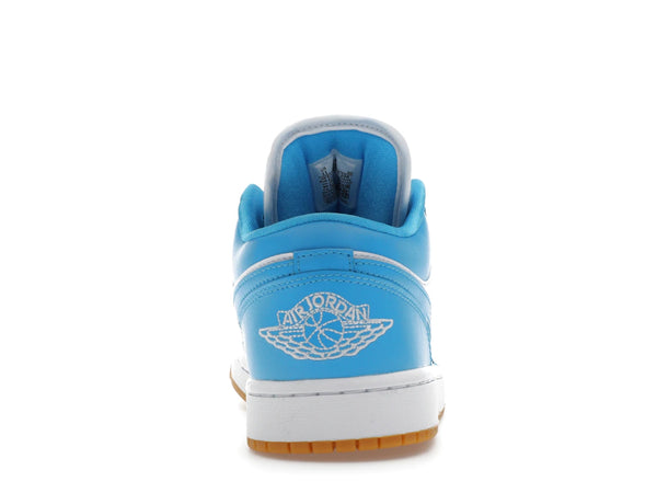 Jordan 1 Low White Gum Light Brown Dark Powder Blue (Damen)