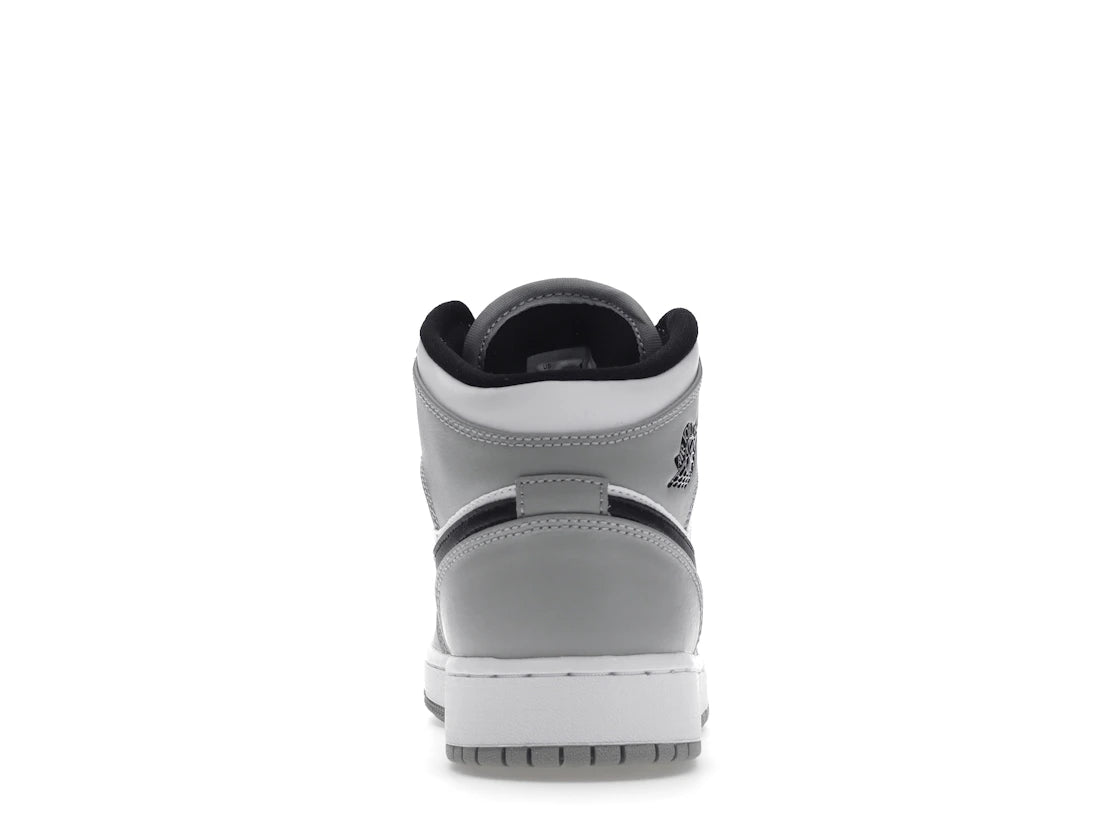 Jordan 1 Mid Light Smoke Grey (GS)
