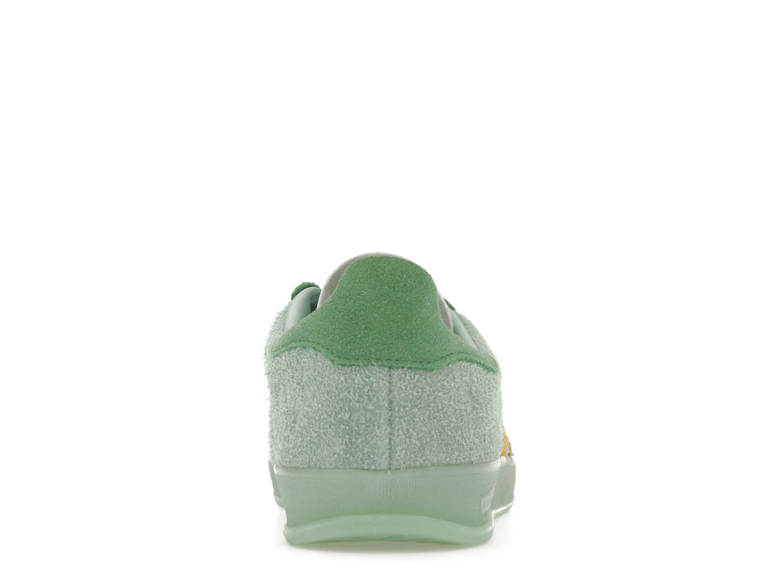 adidas Gazelle Indoor Hazy Green Crew Yellow (Women's)
